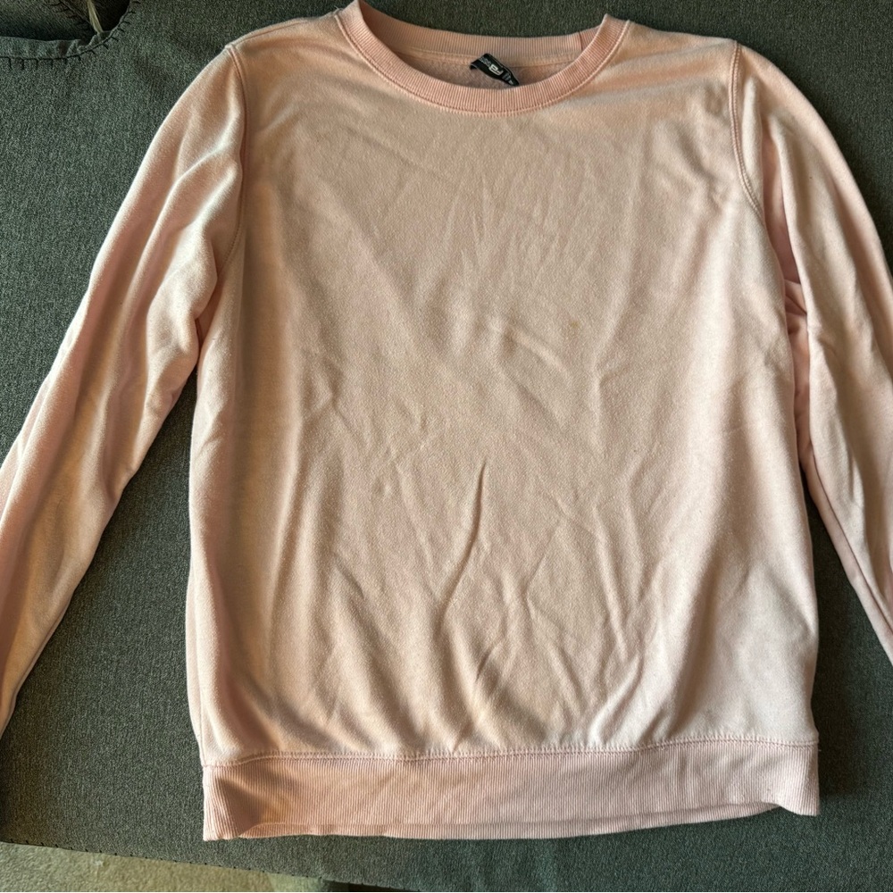 Chic Blush Women's Crew Neck Sweater